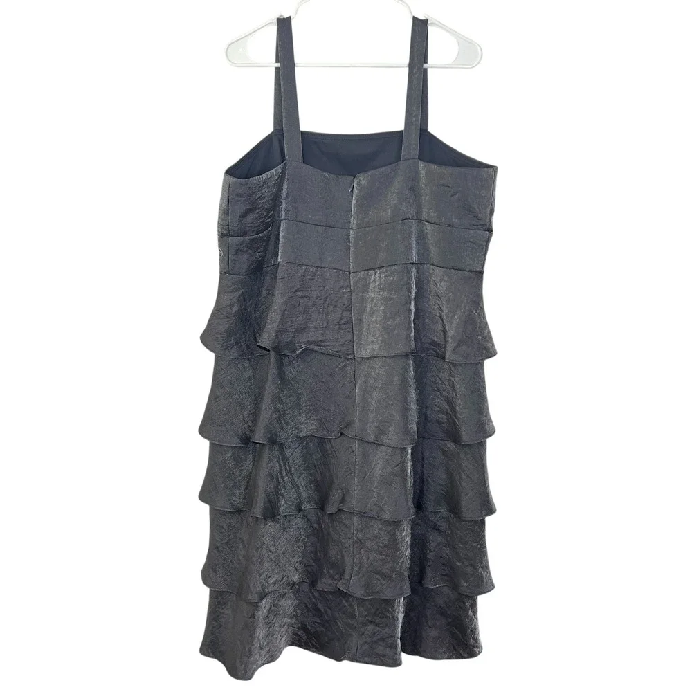 R&M Richards Woman‎ Tiered Dress Embellished Formal Party Size 16W (1 Piece)